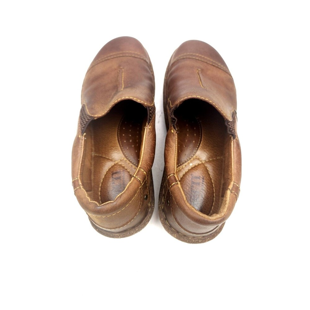 Born Nampa Slip On Loafers Shoes Womens Size 8 Brown nubuck  Casual - Picture 8 of 11